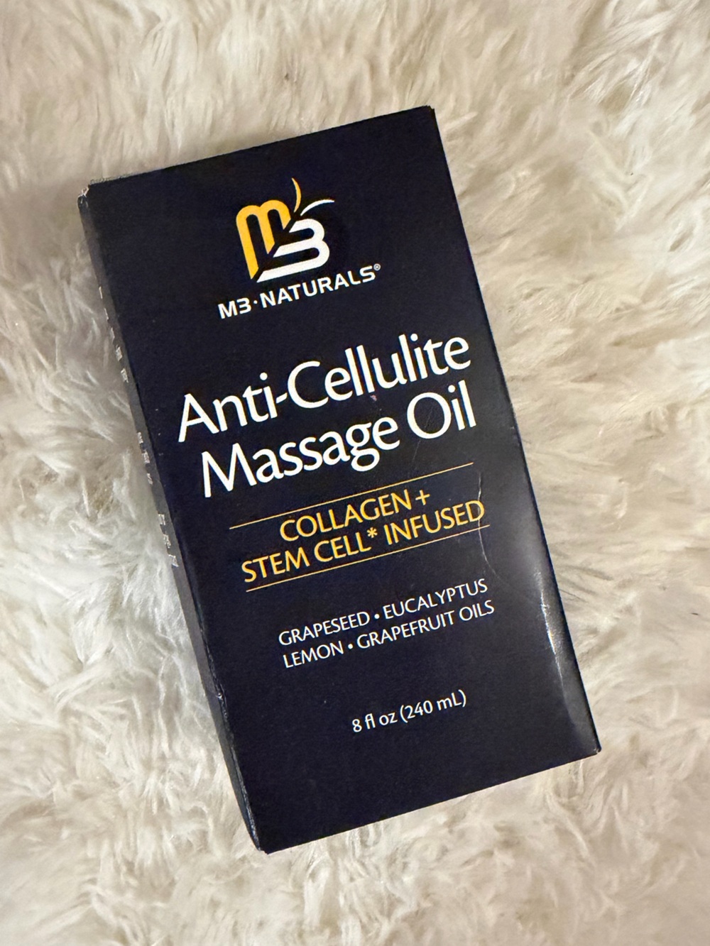 NWB M3 Anti Cellulite Massage Oil 8oz